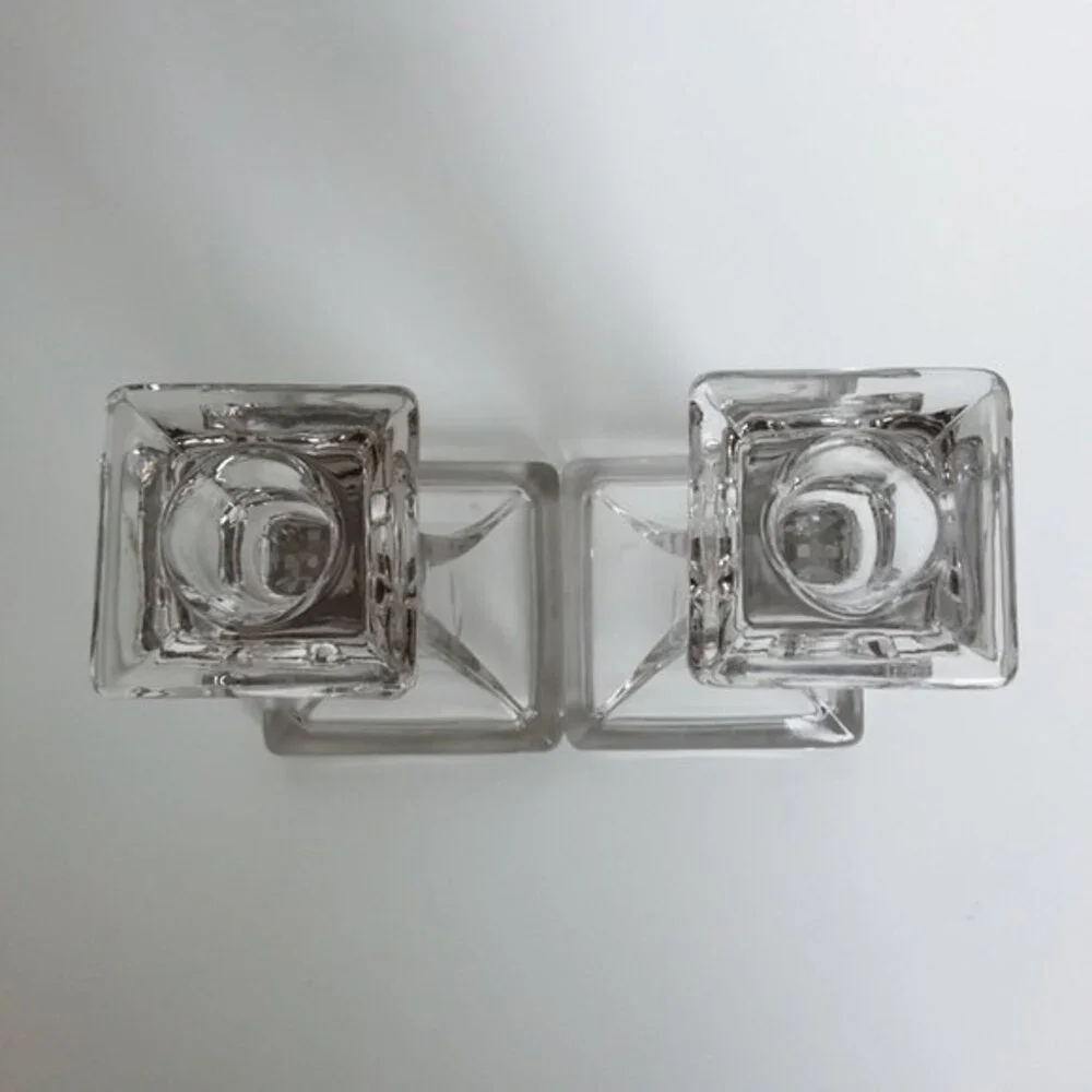 Unbranded glass candle